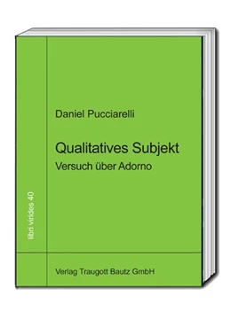 Abbildung von Pucciarelli | Qualitatives Subjekt | 1. Auflage | 2019 | beck-shop.de