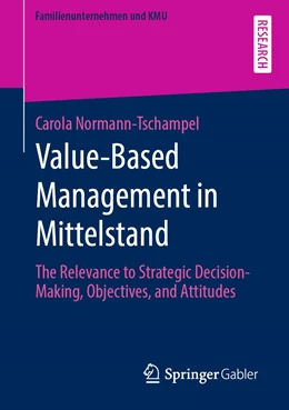 Abbildung von Normann-Tschampel | Value-Based Management in Mittelstand | 1. Auflage | 2020 | beck-shop.de