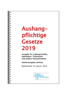Abbildung von Aushangpflichtige Gesetze 2021 | 1. Auflage | 2021 | beck-shop.de