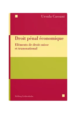 Abbildung von Cassani | Droit pénal économique | 1. Auflage | 2020 | beck-shop.de