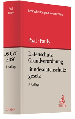 Abbildung von Paal / Pauly | Datenschutz-Grundverordnung Bundesdatenschutzgesetz: DS-GVO BDSG | 3. Auflage | 2021 | beck-shop.de