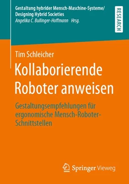 Abbildung von Schleicher | Kollaborierende Roboter anweisen | 1. Auflage | 2020 | beck-shop.de