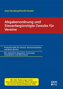 Abbildung von Dauber / Herzberg | Abgabenordnung und Steuerbegünstigte Zwecke für Vereine | 1. Auflage | 2021 | beck-shop.de