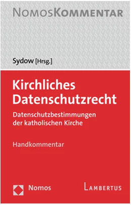 Abbildung von Sydow (Hrsg.) | Kirchliches Datenschutzrecht | 1. Auflage | 2020 | beck-shop.de