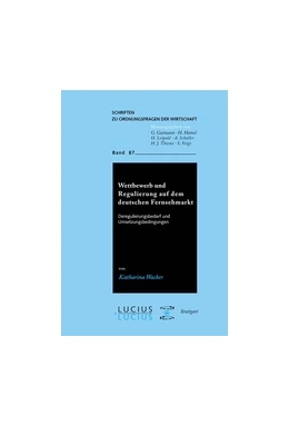 Abbildung von Wacker | Wettbewerb und Regulierung auf dem deutschen Fernsehmarkt | 1. Auflage | 2016 | beck-shop.de