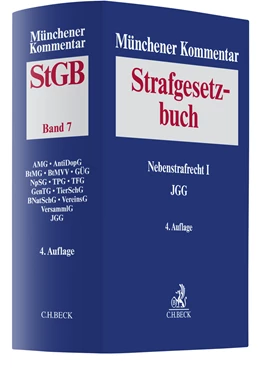 Abbildung von Münchener Kommentar zum Strafgesetzbuch: StGB, Band 7: Nebenstrafrecht I, JGG | 4. Auflage | 2022 | beck-shop.de