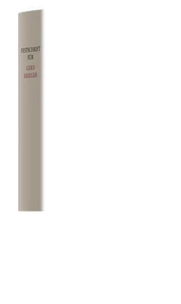 Abbildung von Festschrift für Gerd Krieger zum 70. Geburtstag | 1. Auflage | 2020 | beck-shop.de