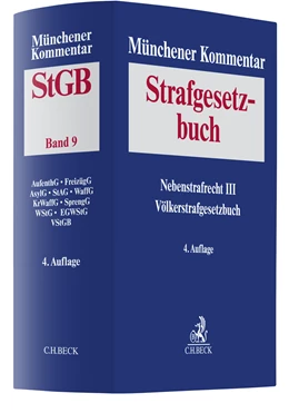 Abbildung von Münchener Kommentar zum Strafgesetzbuch: StGB, Band 9: Nebenstrafrecht III, Völkerstrafgesetzbuch | 4. Auflage | 2022 | beck-shop.de