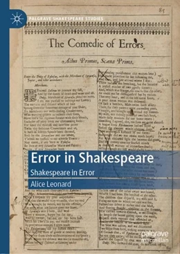 Abbildung von Leonard | Error in Shakespeare | 1. Auflage | 2020 | beck-shop.de