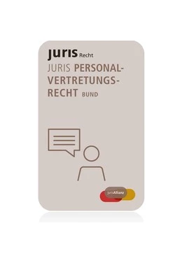 Abbildung von juris Personalvertretungsrecht Bund | 1. Auflage | | beck-shop.de