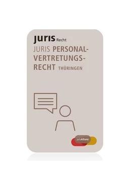 Abbildung von juris Personalvertretungsrecht Thüringen | 1. Auflage | | beck-shop.de