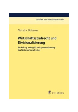 Abbildung von Dobrosz | Wirtschaftsstrafrecht und Divisionalisierung | 1. Auflage | 2020 | beck-shop.de
