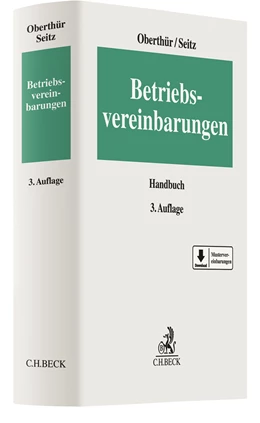 Abbildung von Oberthür / Seitz | Betriebsvereinbarungen | 3. Auflage | 2021 | beck-shop.de