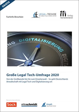 Abbildung von Große Legal Tech-Umfrage 2020 | 1. Auflage | 2020 | beck-shop.de