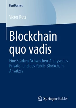 Abbildung von Rutz | Blockchain quo vadis | 1. Auflage | 2020 | beck-shop.de