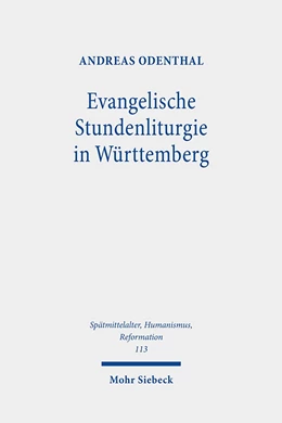 Abbildung von Odenthal | Evangelische Stundenliturgie in Württemberg | 1. Auflage | 2020 | beck-shop.de