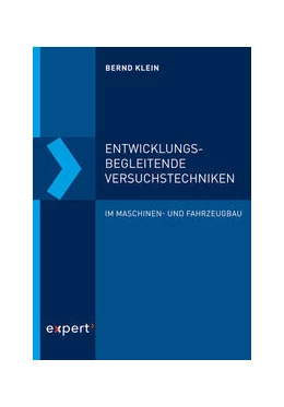 Abbildung von Klein | Entwicklungsbegleitende Versuchstechniken | 1. Auflage | 2020 | beck-shop.de