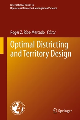 Abbildung von Ríos-Mercado | Optimal Districting and Territory Design | 1. Auflage | 2020 | beck-shop.de