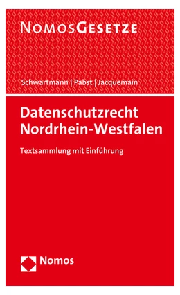 Abbildung von Schwartmann / Pabst | Datenschutzrecht Nordrhein-Westfalen | 1. Auflage | 2020 | beck-shop.de
