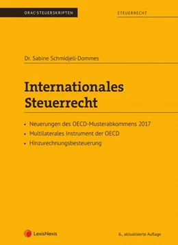 Abbildung von Schmidjell-Dommes | Internationales Steuerrecht | 6. Auflage | 2020 | beck-shop.de