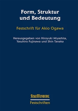 Abbildung von Miyashita / Fujinawa | Form, Struktur und Bedeutung | 1. Auflage | 2020 | beck-shop.de