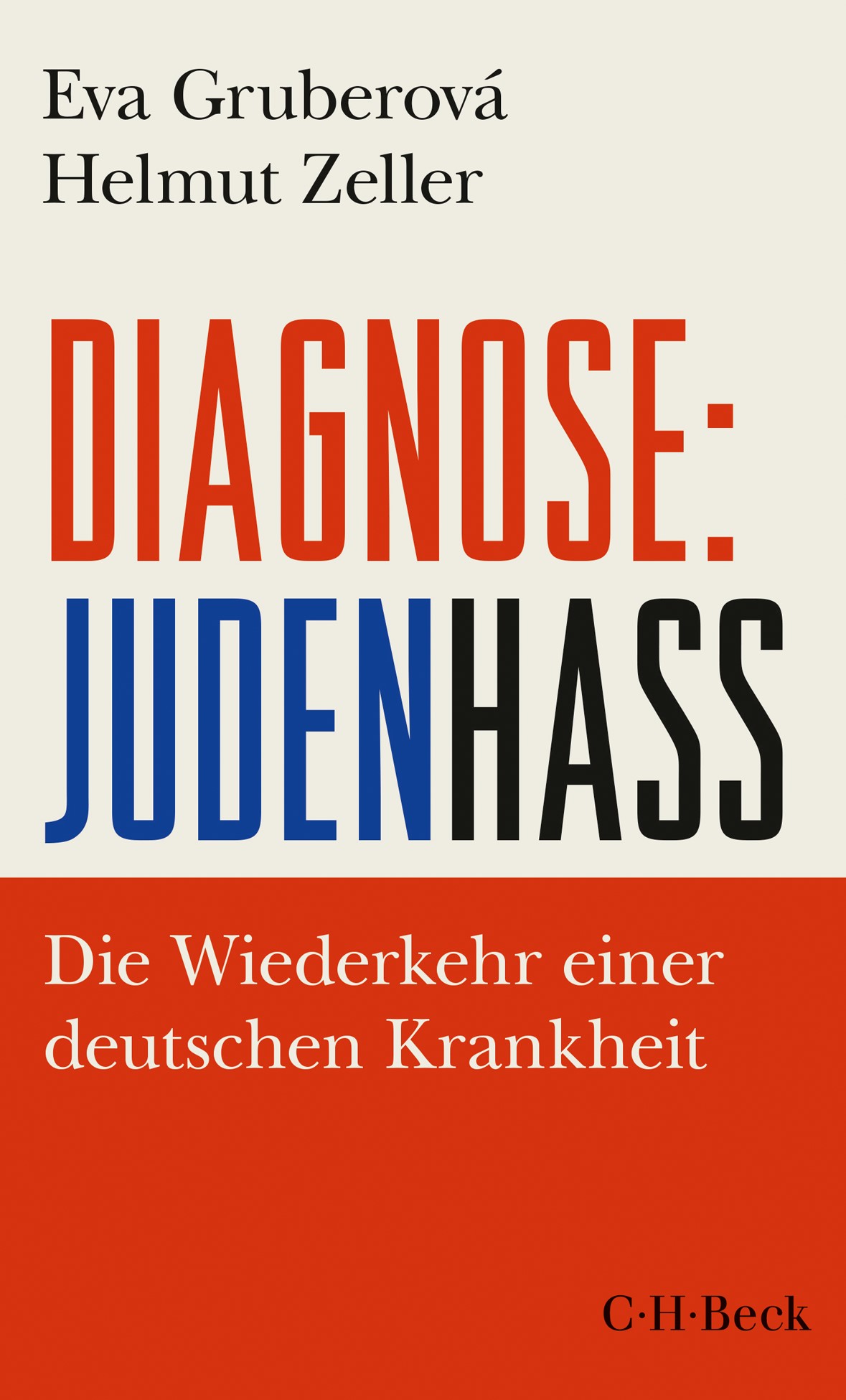 Cover: Gruberová, Eva / Zeller, Helmut, Diagnose: Judenhass