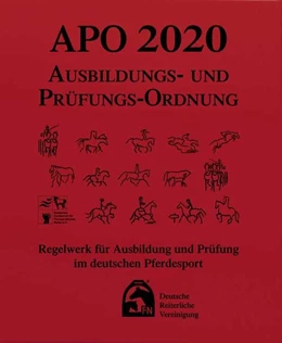 Abbildung von Deutsche Reiterliche Vereinigung E. V. (Fn) | Ausbildungs-Prüfungs-Ordnung 2020 (APO) | 1. Auflage | 2019 | beck-shop.de