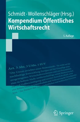 Abbildung von Schmidt / Wollenschläger | Kompendium Öffentliches Wirtschaftsrecht | 5. Auflage | 2020 | beck-shop.de