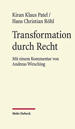 Abbildung von Patel / Röhl | Transformation durch Recht | 1. Auflage | 2020 | beck-shop.de