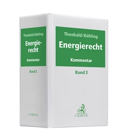 Abbildung von Theobald / Kühling | Energierecht Hauptordner III 86 mm • 1 Ersatzordner (leer) | 1. Auflage | | beck-shop.de