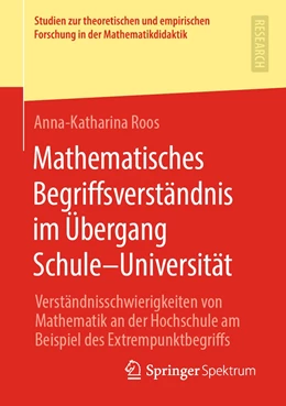 Abbildung von Roos | Mathematisches Begriffsverständnis im Übergang Schule-Universität | 1. Auflage | 2020 | beck-shop.de