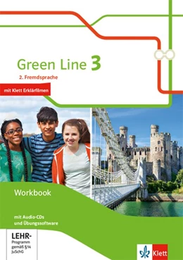 Abbildung von Green Line 3. Ausgabe 2. Fremdsprache. Workbook mit Audios und Übungssoftware Klasse 8 | 1. Auflage | 2020 | beck-shop.de