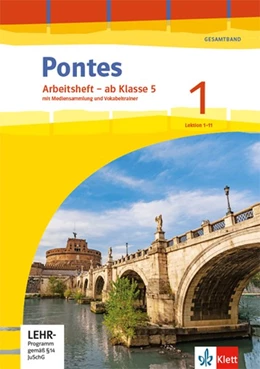 Abbildung von Pontes Gesamtband 1. Arbeitsheft Klasse 5 mit Mediensammlung und Vokabeltrainer 1. Lernjahr | 1. Auflage | 2020 | beck-shop.de