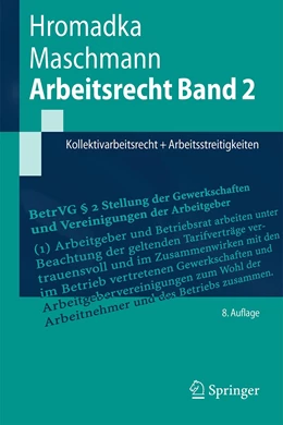 Abbildung von Maschmann / Hromadka | Arbeitsrecht Band 2 | 8. Auflage | 2020 | beck-shop.de