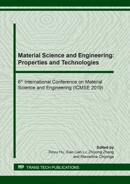 Abbildung von Hu / Lv | Material Science and Engineering: Properties and Technologies | 1. Auflage | 2020 | beck-shop.de