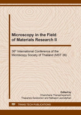 Abbildung von Thanachayanont / Sarakonsri | Microscopy in the Field of Materials Research II | 1. Auflage | 2020 | beck-shop.de