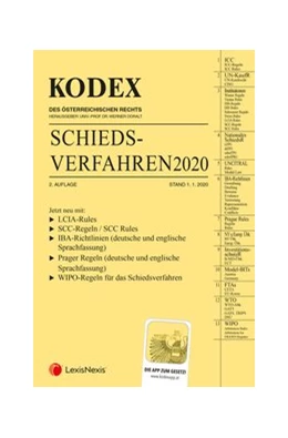 Abbildung von Doralt | KODEX Schiedsverfahren 2020 | 2. Auflage | 2020 | beck-shop.de