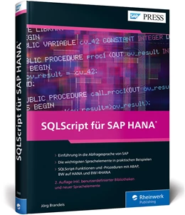 Abbildung von Brandeis | SQLScript für SAP HANA | 2. Auflage | 2020 | beck-shop.de