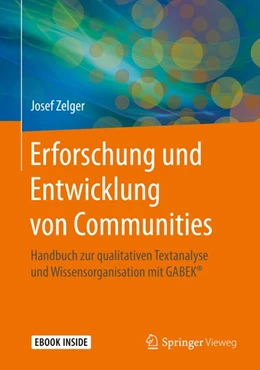 Abbildung von Zelger | Erforschung und Entwicklung von Communities | 1. Auflage | 2020 | beck-shop.de