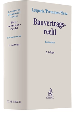 Abbildung von Leupertz / Preussner | Bauvertragsrecht | 2. Auflage | 2021 | beck-shop.de