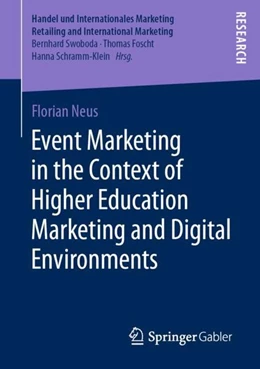 Abbildung von Neus | Event Marketing in the Context of Higher Education Marketing and Digital Environments | 1. Auflage | 2020 | beck-shop.de