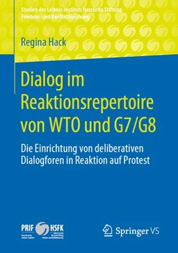 Abbildung von Hack | Dialog im Reaktionsrepertoire von WTO und G7/G8 | 1. Auflage | 2020 | beck-shop.de