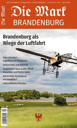 Abbildung von Mückler / Lambrecht | Brandenburg als Wiege der Luftfahrt | 1. Auflage | 2020 | beck-shop.de