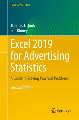 Abbildung von Quirk / Rhiney | Excel 2019 for Advertising Statistics | 2. Auflage | 2020 | beck-shop.de