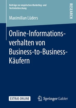 Abbildung von Lüders | Online-Informationsverhalten von Business-to-Business-Käufern | 1. Auflage | 2020 | beck-shop.de