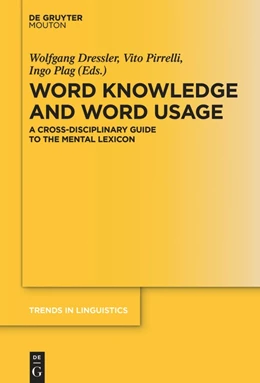 Abbildung von Pirrelli / Plag | Word Knowledge and Word Usage | 1. Auflage | 2020 | 337 | beck-shop.de