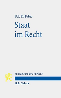 Abbildung von Di Fabio | Staat im Recht | 1. Auflage | 2020 | beck-shop.de