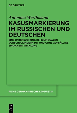 Abbildung von Werthmann | Kasusmarkierung im Russischen und Deutschen | 1. Auflage | 2020 | beck-shop.de