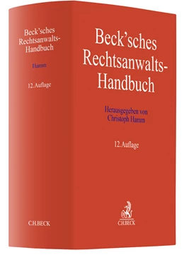 Abbildung von Beck'sches Rechtsanwalts-Handbuch | 12. Auflage | 2022 | beck-shop.de