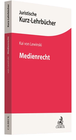 Abbildung von v. Lewinski | Medienrecht | 1. Auflage | 2020 | beck-shop.de